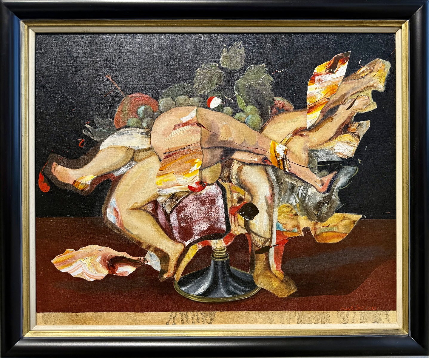 Fruits and Legs- framed - Frans Smit
