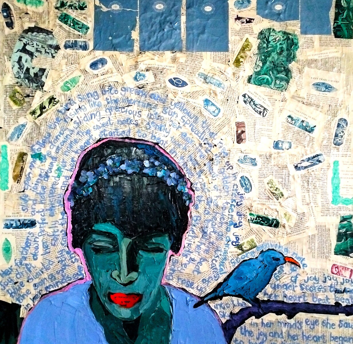 A Bird Called Blue - Lee Ann Ormandy Becker